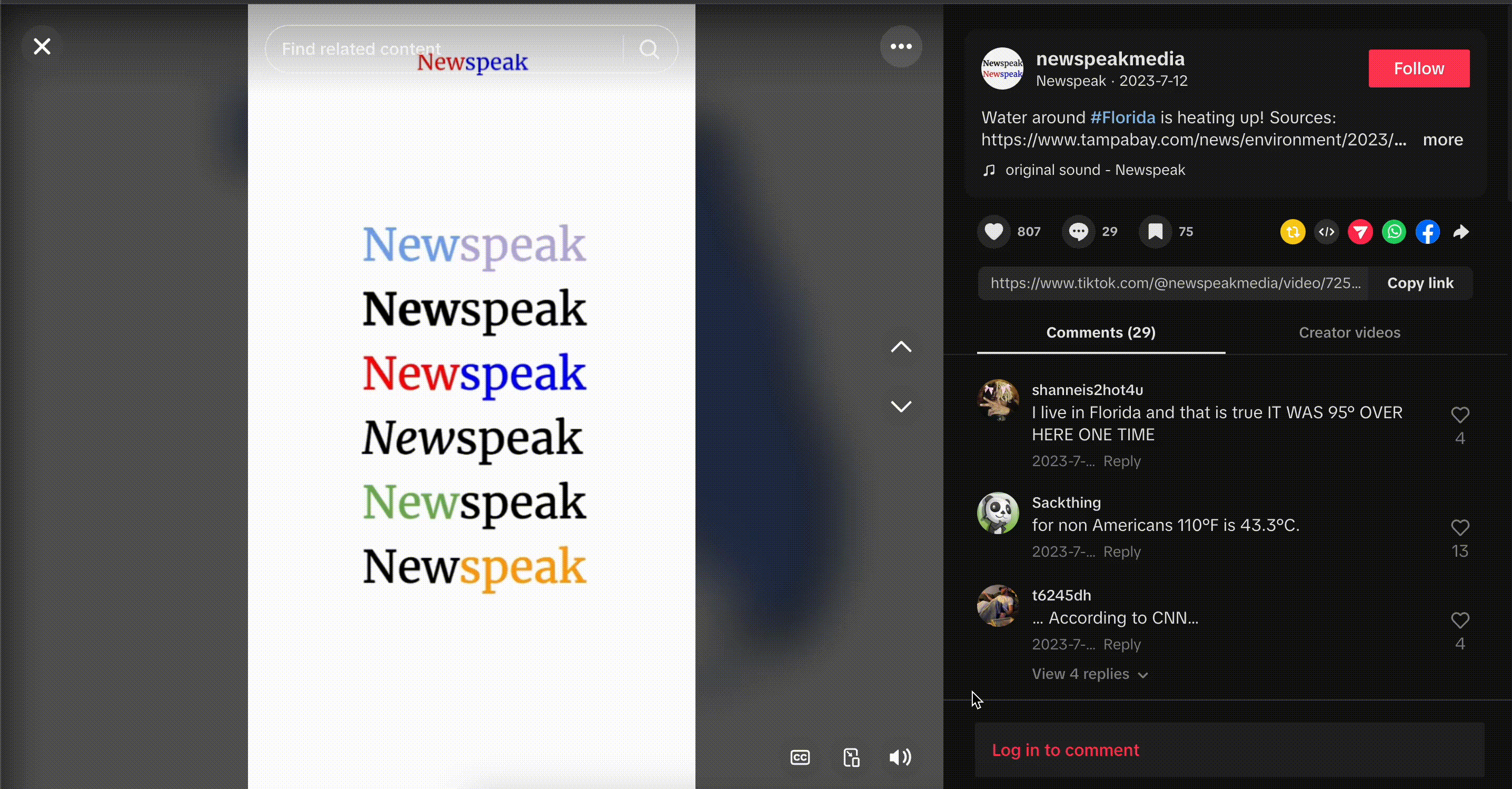 Newspeak Animation